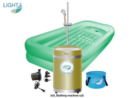 bañeras inflables portátiles del traje de la máquina de baño 50L con la función de calefacción elegante