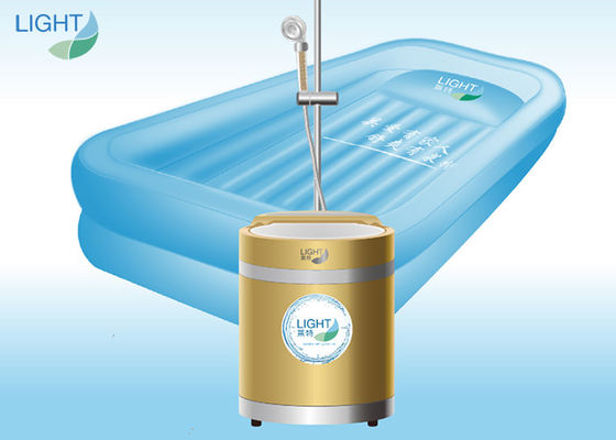 Función multi que dobla IPX4 la bañera inflable médica los 40cmx40cmx63cm