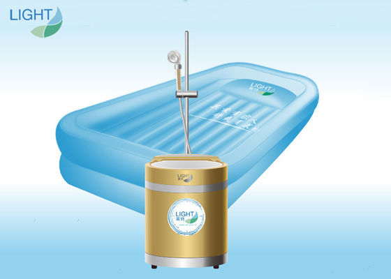 Bedridden Elderly Portable Inflatable Bathtub With Intelligent Heating System