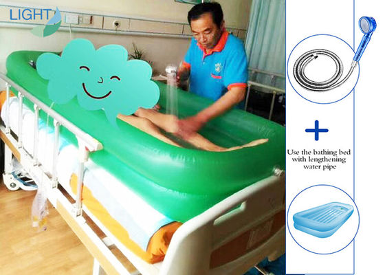 Health Non Toxic Medical Inflatable Portable Bathtub Environmental Protection PVC