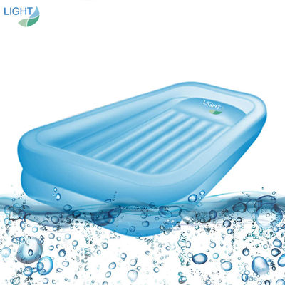High Elastic Inflatable Portable Bathtub For Adults 17 Degree Angle Bevel Design